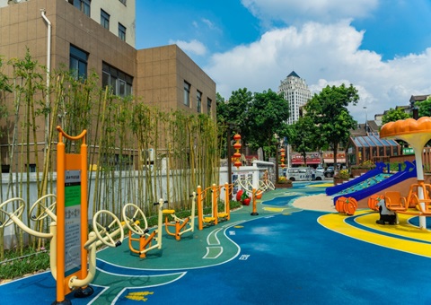 “口袋公园” 装满民生幸福 阻止六月尾，重庆“口袋公园”今年开工八十八个、建成六十四个